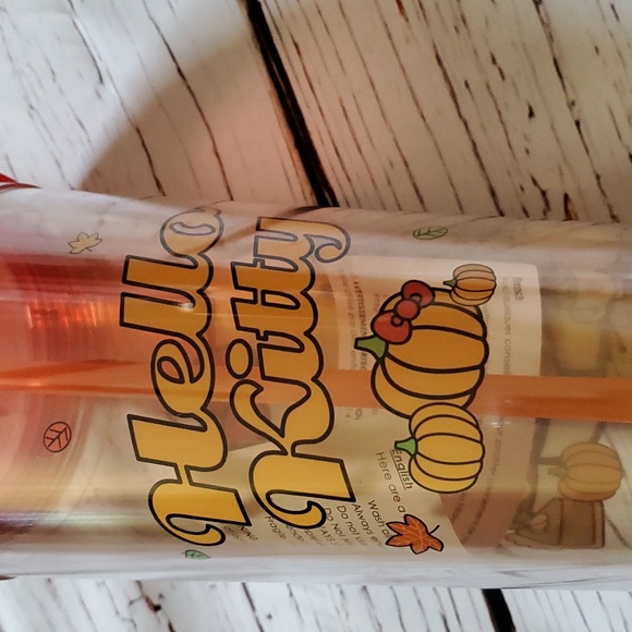 🆕️ SANRIO HELLO KITTY FALL TUMBLER WITH PUMPKIN STRAW 🧡 - Picture 5 of 6